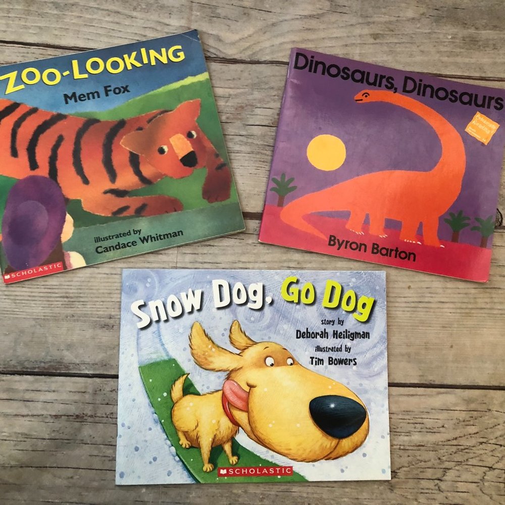 Adorable Children's Paperback Picture Book Set
